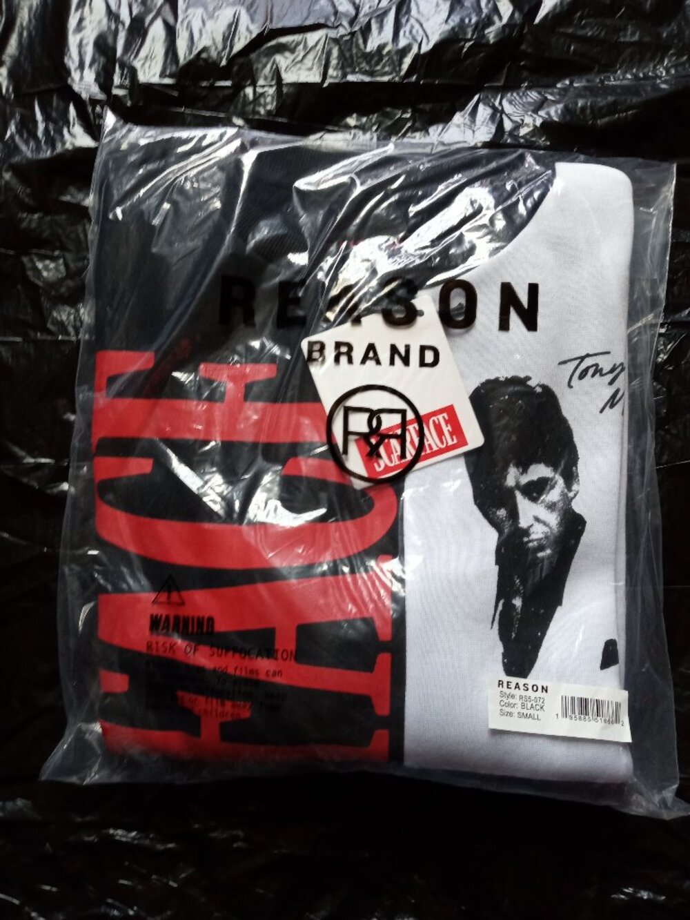 (NWT) Reason Scarface Crewneck Sweater Mens Small